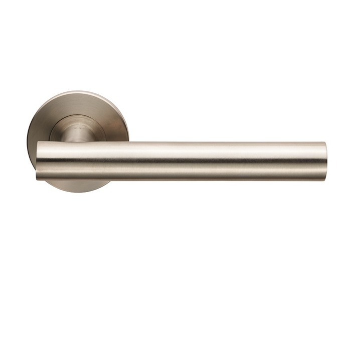 Philadelphia Lever Door Handle on 6mm Slim Fit Sprung Rose